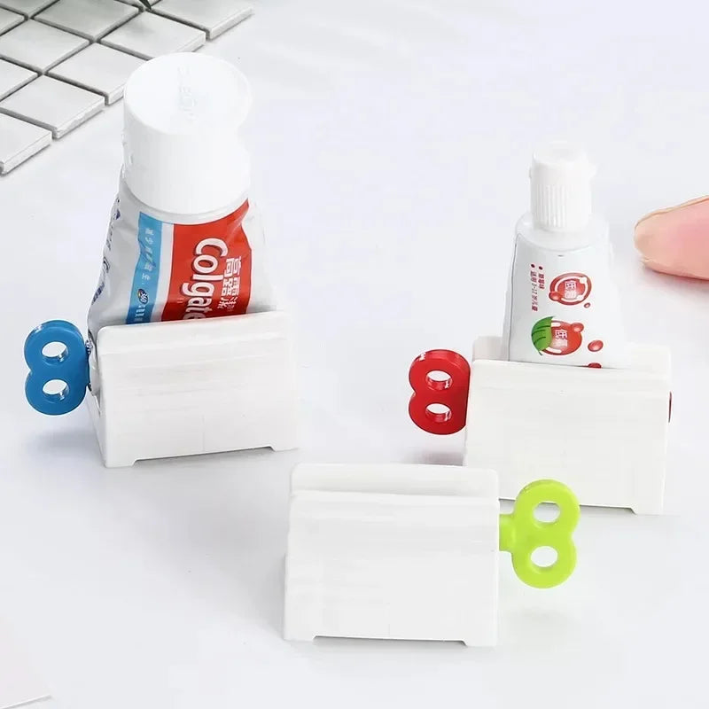 1 roller tube toothpaste squeezer, toothpaste holder, bathroom rotary paste dispenser Oasis Select