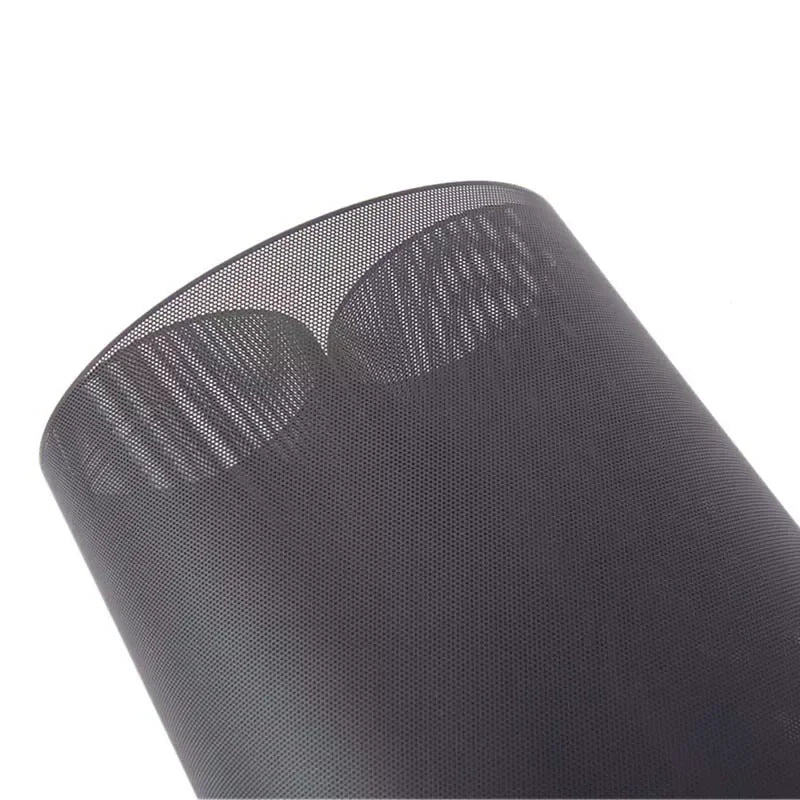 DIY 30x100cm Computer Mesh PVC PC Case Fan Cooler Black Dust Filter Cover Thickness: about 0.26mm Oasis Select
