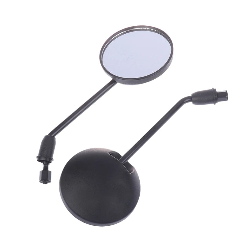 1Pair Rear View Mirror Adjustable 360° Rotation Reflector Handlebar Rearview Mirror For Motorcycle Bike Electric Scooter Oasis Select