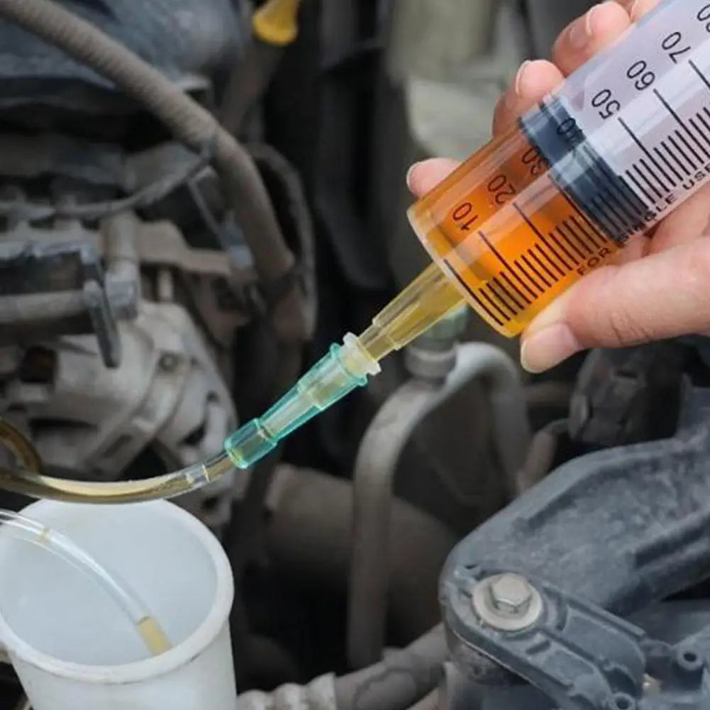 Car Syringe Oil Pump Plastic Syringe With Large Industrial Oil Tube Capacity Needle Multifunction Pump 500ml Oasis Select