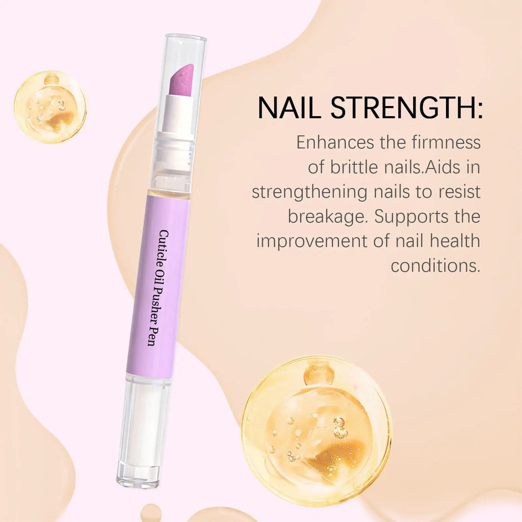 Cuticle Oil Pen Cuticle Pusher Nail Pen Dead Skin Cuticle Remover Pen Nail Oil Pen With Ceramic Tip For Nails Care Nails Art Pen Oasis Select