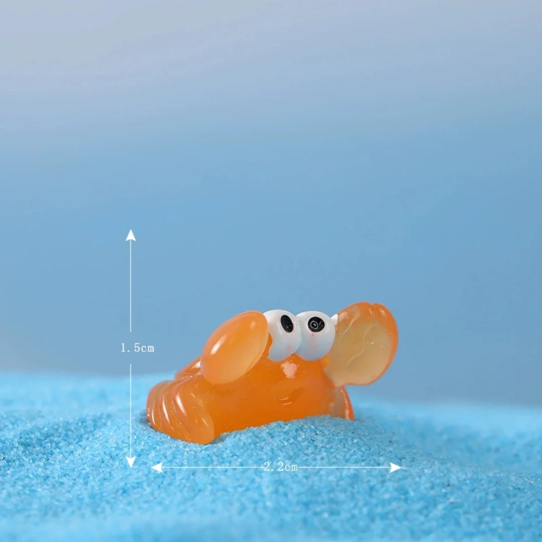 Mini Ocean Resin Animals Tiny Sea Figurines Marine Miniature Aquarium