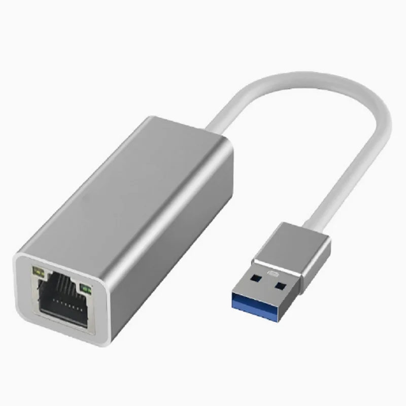 ﻿ Type C USB Ethernet Adapter 1000/100Mbps USB to RJ45 Type C to R45 Lan Network USB Cable 1000Mbps For MacBook PC Windows Oasis Select