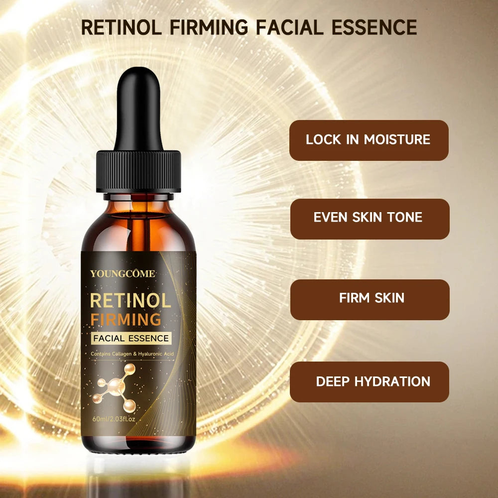 Retinol & Hyaluronic Acid Anti-Aging Facial Serum for Men