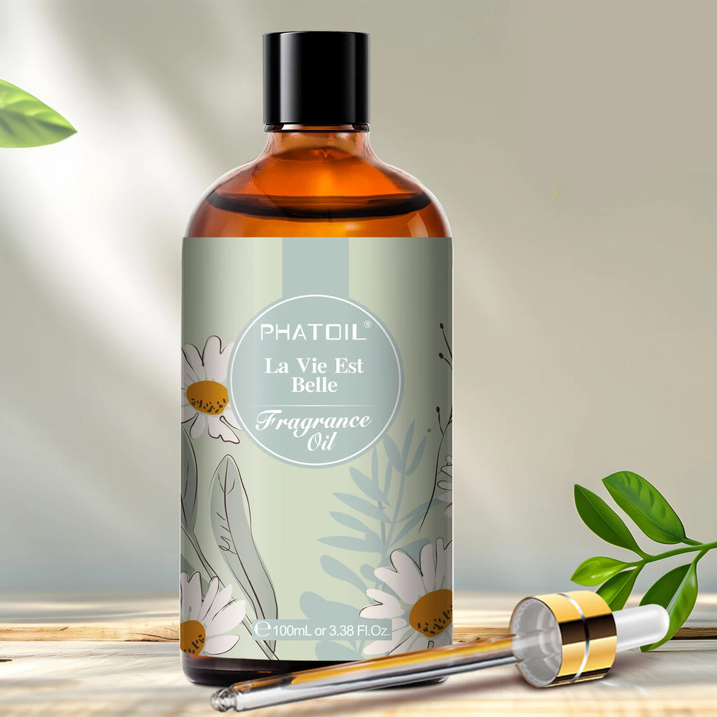 PHATOIL 100ml Aromatherapy Fragrance Oil for Diffusers & Home