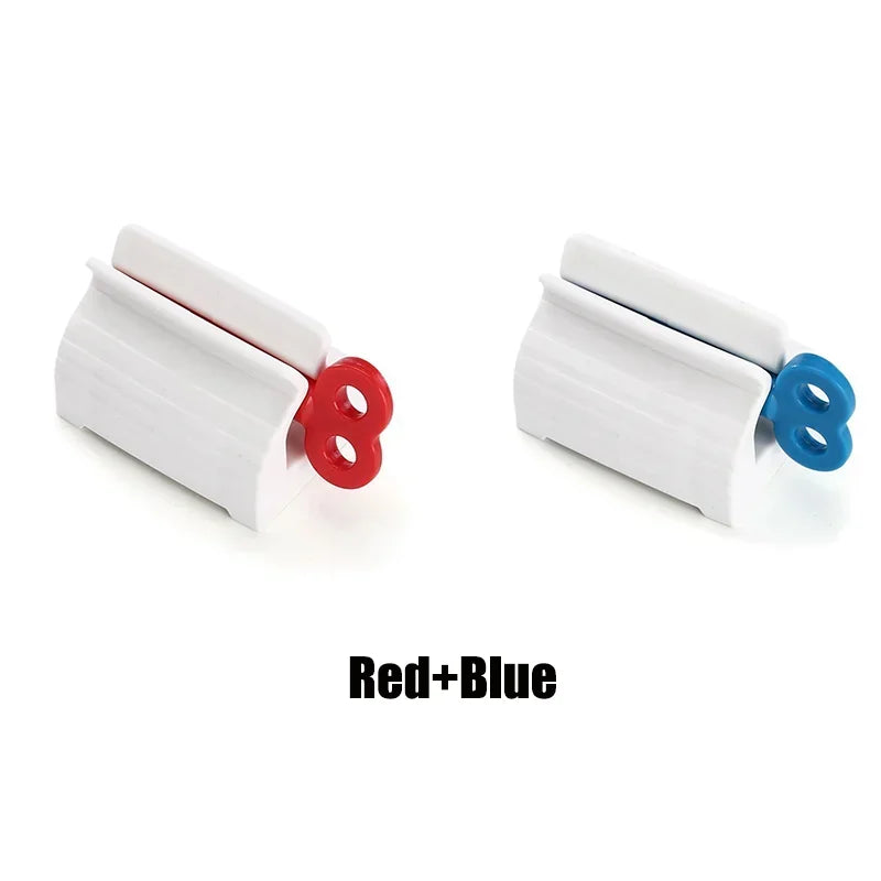 1 roller tube toothpaste squeezer, toothpaste holder, bathroom rotary paste dispenser Oasis Select A-2pcs 1