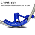 JAKEHOE Manual Pipe Bender – Heavy Duty Cast Iron, 4 Sizes