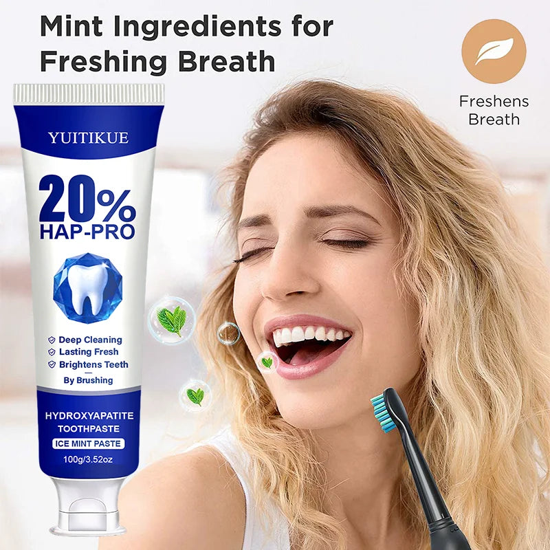 YUITIKUE Ice Mint Toothpaste – 20% HAP-PRO Fresh Breath