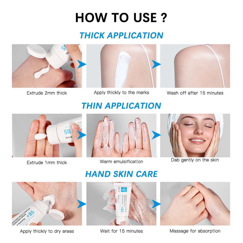 Soothing Multi-Purpose Hydrating Cream Reduces Redness Daily Helps Relieve Rough Cracked Skin Deep Skin Care Oasis Select