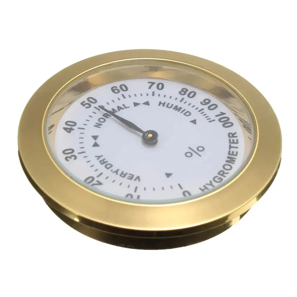 Mini Cigar Hygrometer Moisture Meters Cigar Accessories Tobacco Pointer Hygrometer For Humidor Smoking Humidity Sensitive Gaug Oasis Select