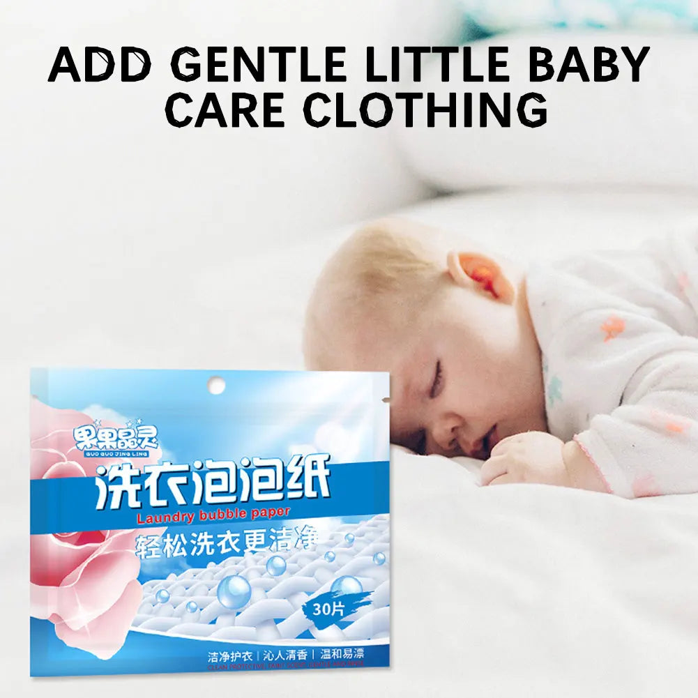 Concentrated Laundry Detergent Sheets – 30/60/90 Pack