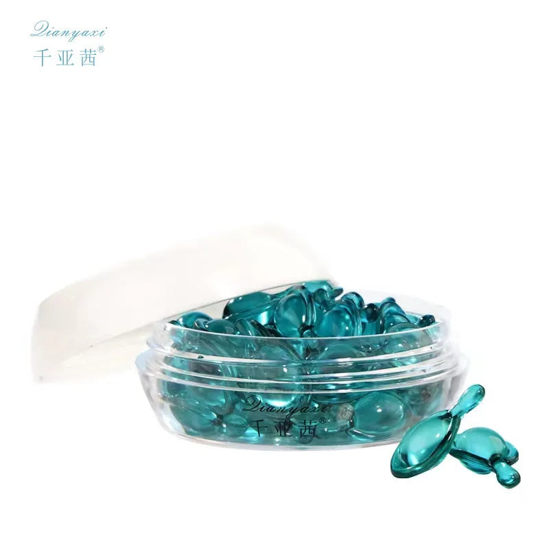 Blue Copper Peptide Face Serum Capsules – 30pc Firm & Glow