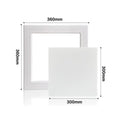 Door Latch Self-adhesive Access Panel Door Plastic White Inspection Hole Removable Wall Access Doors Doors Wall Ceiling Oasis Select 300mmX300mm
