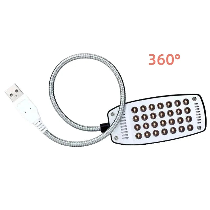 28LED USB Book Lights Eye Protection Reading Lamp Flexible Reading Book Lights AdjustableTable Lamp For Bedroom Study Lighting Oasis Select