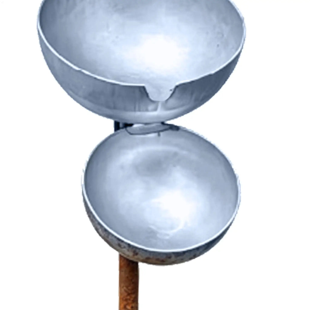 Garden Birdbath Sturdy Iron Outdoor Bird Bath for Outside Vintage Standing Birdbath Bowl for Outdoor Garden Patio Yard Stakes Oasis Select