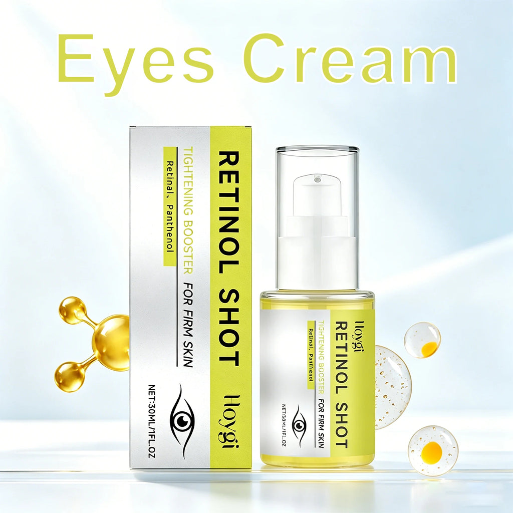 Retinol Eye Serum Tightening Booster Firming Fine Lines Dark Circles Hydrating Night Care 30ml Korean Repair Serum Skin Care Oasis Select