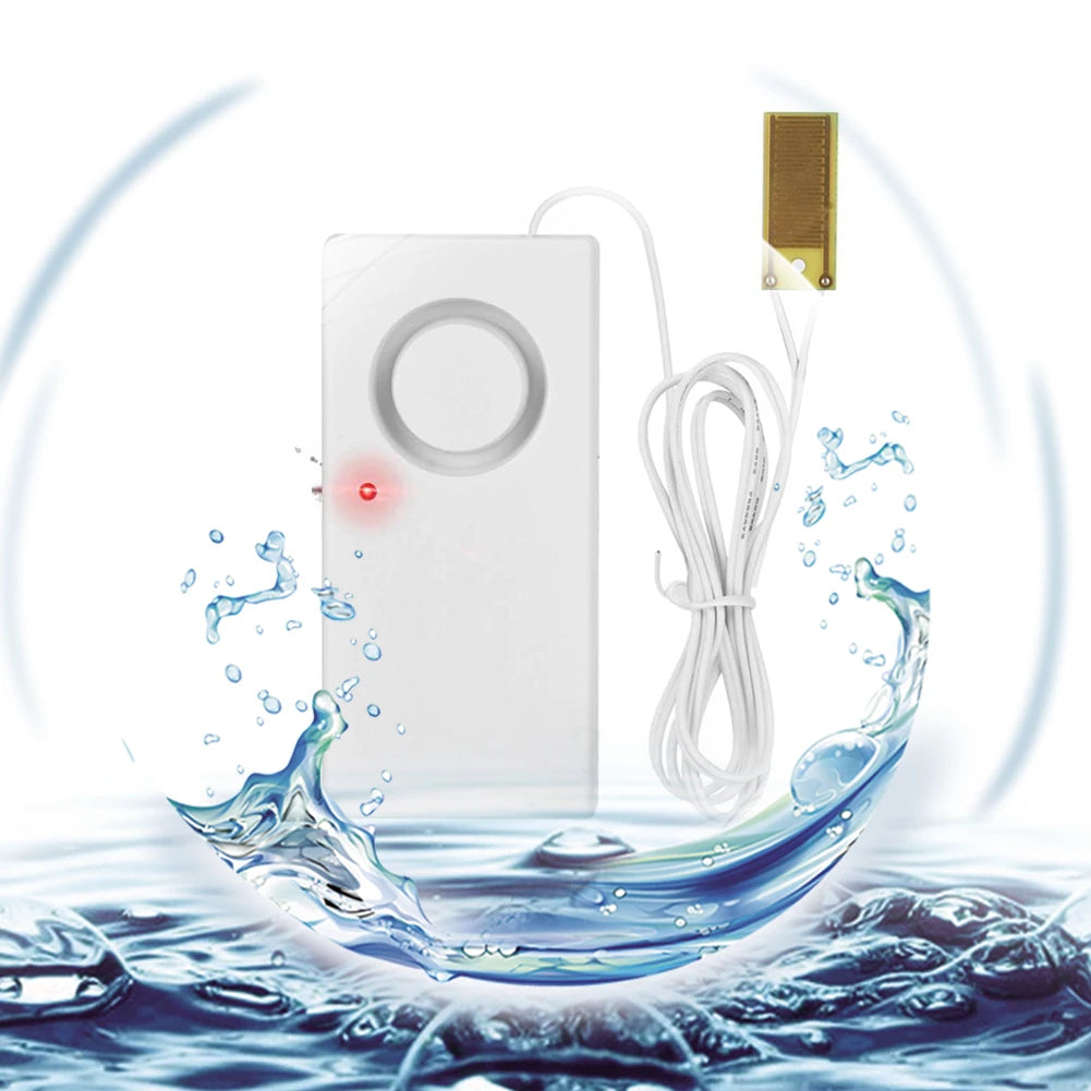Water Leak Detector Alarm | 110dB Flood Sensor Alert