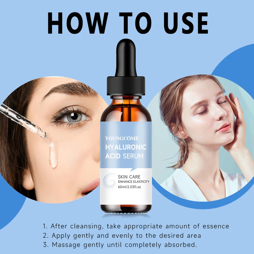 YOUNGCOME Hyaluronic Acid Face Serum – Hydrating & Firming Hyaluronic Face Serum Oasis Select