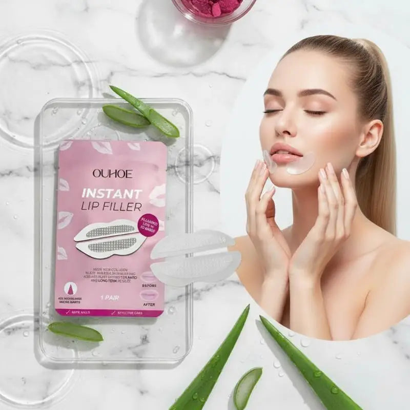 Hyaluronic Acid Lip Patches – Plump, Firm & Smooth | AQTOCNA Lip Mask Patches Oasis Select