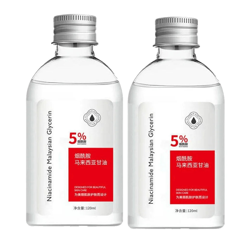 120ml Niacinamide Malaysian Vitamin E Skincare Glycerol Brighten the Skin Moisturizing Essence Water Skin Care Glycerin Skincare Oasis Select B