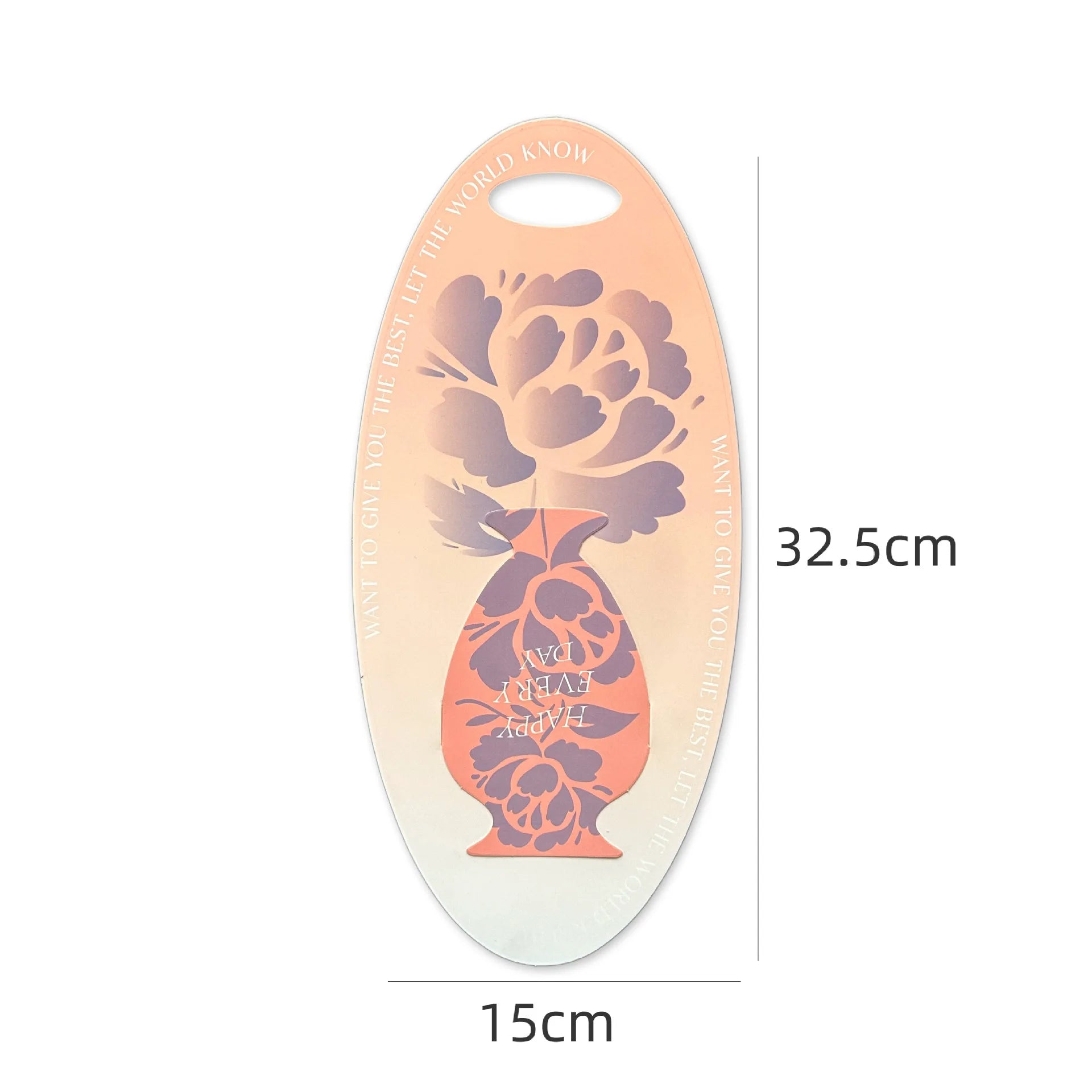 Single Vase Flower Packaging Box Portable Rose Box Carnation Packaging Cardboard Bouquet Wrapping Paper Box DIY Creative Gifts Oasis Select Oval Orange other