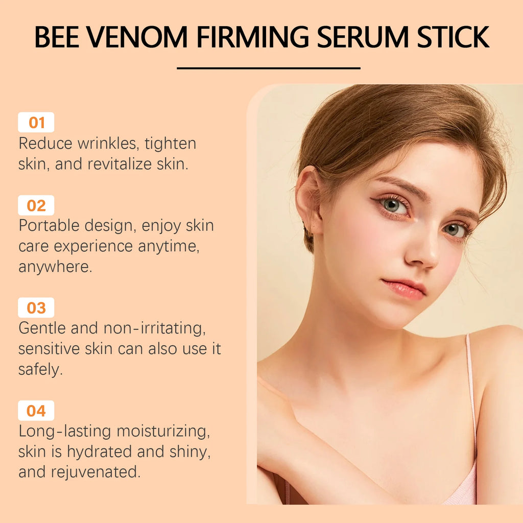 Hoygi Bee Venom Firming Serum Stick – Anti-Aging & Lifting Face Serum Stick Oasis Select