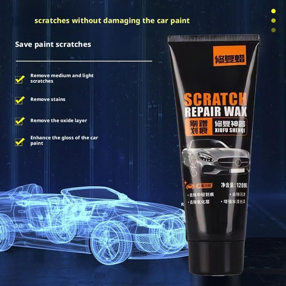 Car Scratch Repair Wax Car Paint Coating Polish Wax Car Body Grinding Compound Scratch Paste Strong Fix Care Car Wax Oasis Select