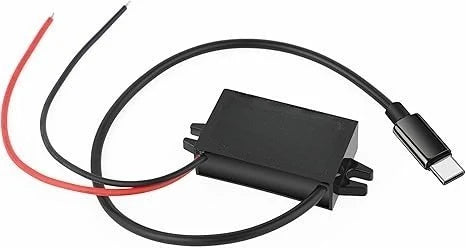 Waterproof DC/DC 24V/12V To 5V 5A 25W USB Type-C Right Angle Step Down Converter Output Buck Module Power Adapter For Dash Cams Oasis Select Type-C 24V 12V 5V 3A