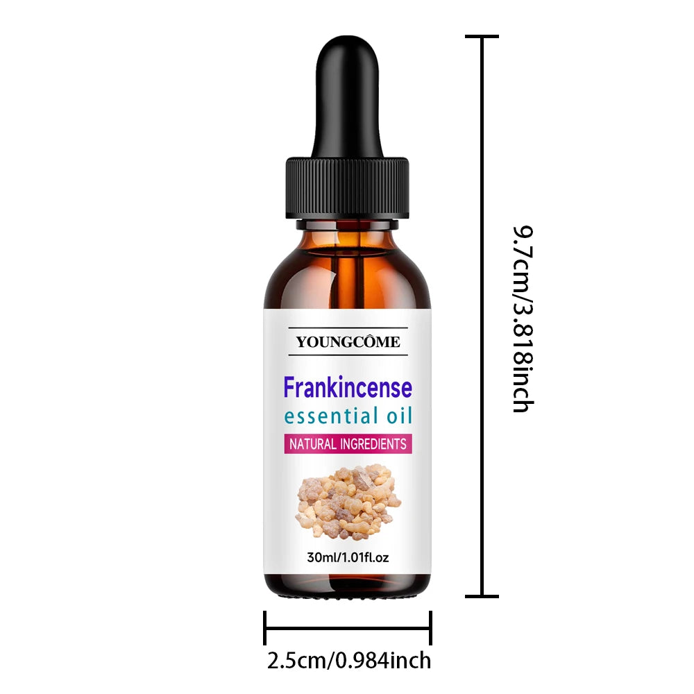 Frankincense Essential Oil Natural Boswellia Serrata Oil - for Diffuser, Hair Care, Face, Skin Care, Aromatherapy, Scalp +- Oasis Select 30ml
