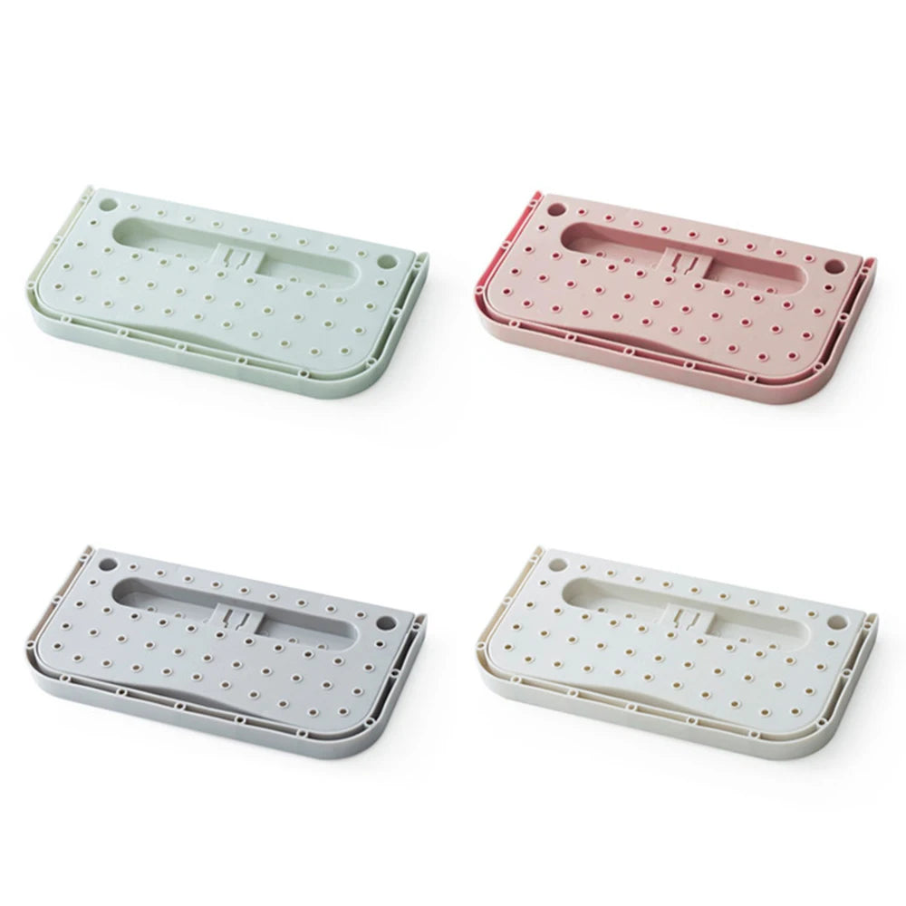 1pcs Wall Mounted Shoe Rack Foldable Door Hanger Storage Organizer Collapsible Shoes Shelf Slippers Sneakers Canvas Sandals Oasis Select
