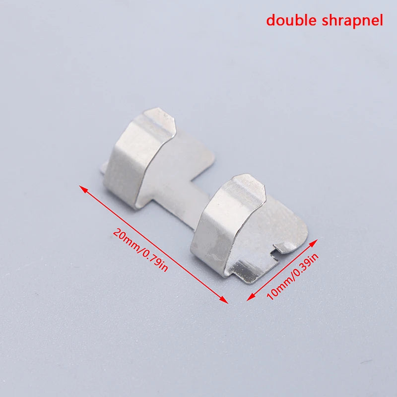 For 101 106 107 Multimeter 302+ 303 305 324 Clamp Meter Replacement Multimeter Battery Shrapnel Contact Piece@#X Oasis Select MR-04-5pcs