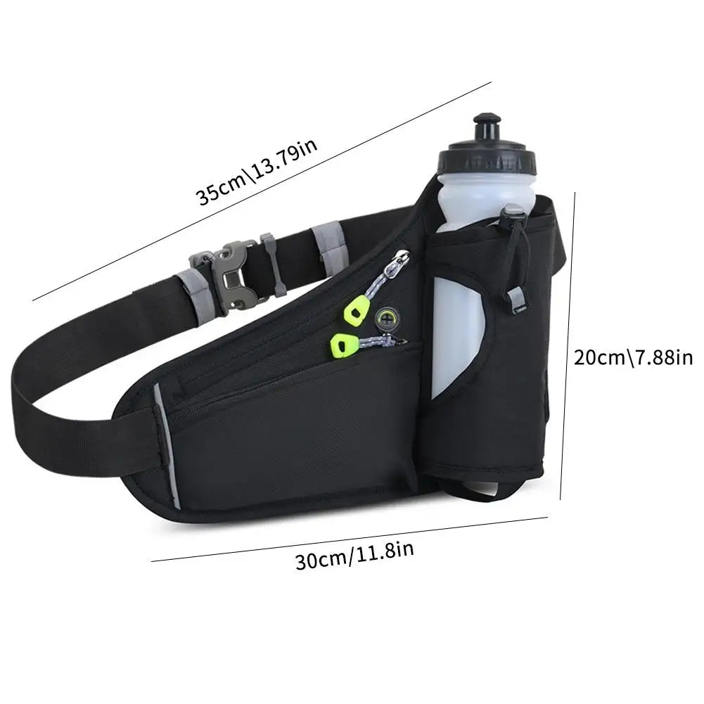 Sport Water Bottle Holder Outdoor Camping Hiking Fitness Running Sports Packs For Men And Women Bicycle Cycling Belt Waist Bags Oasis Select