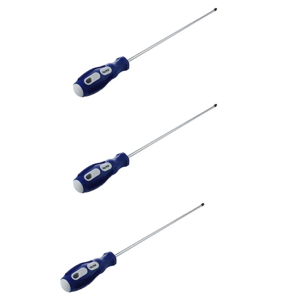 LIKE WISH 3X 12 Inch Length Shank 6Mm Magnetic Tip Cross Head Phillips Screwdriver Oasis Select