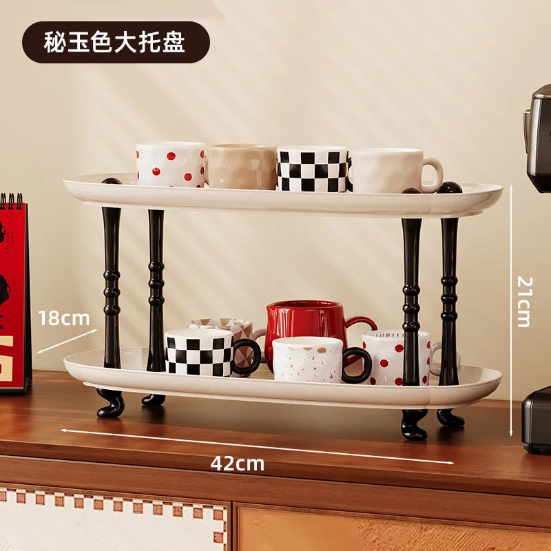 2-Tier Desktop Organizer for Perfume, Jewelry & Cosmetics