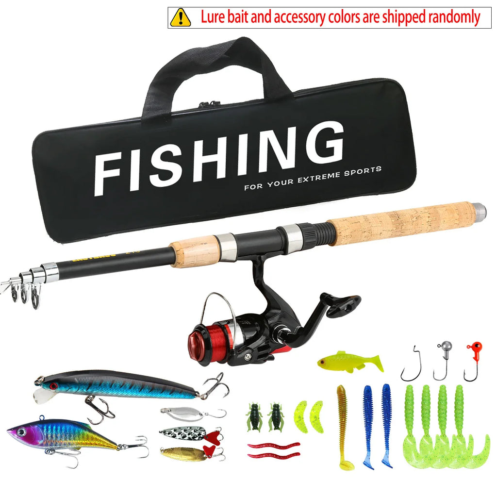 Luya rod double pole telescopic fishing rod, dual-use fishing gear set for sea and freshwater Oasis Select 2
