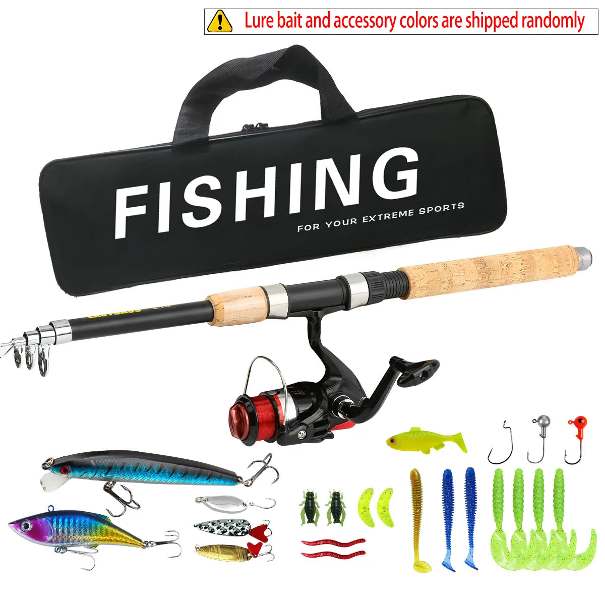Luya rod double pole telescopic fishing rod, dual-use fishing gear set for sea and freshwater Oasis Select 2