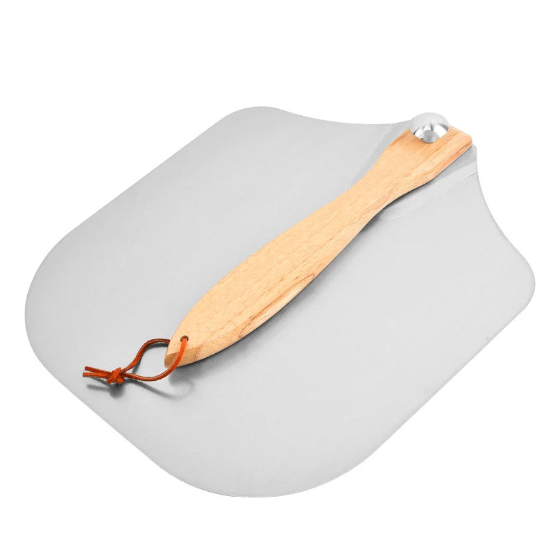 Big Pizza Perforated Shovel Paddle Short Handle for Oven Turning Peel Kitchen Tools Nonstick Pizza Baking Oasis Select