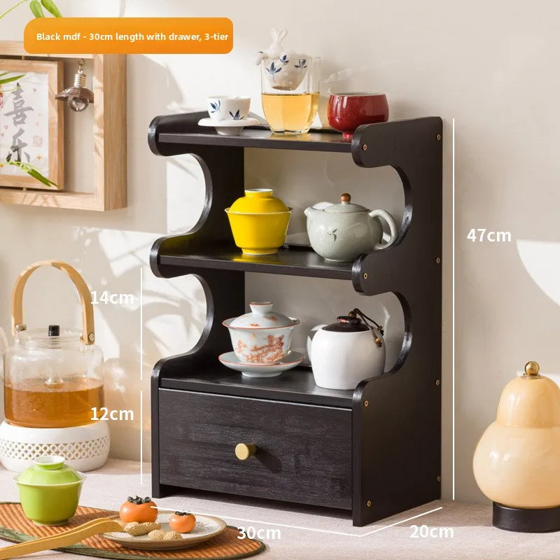 Desktop Water Cup Shelf Modern Simple Chinese Bogu Rack Tea