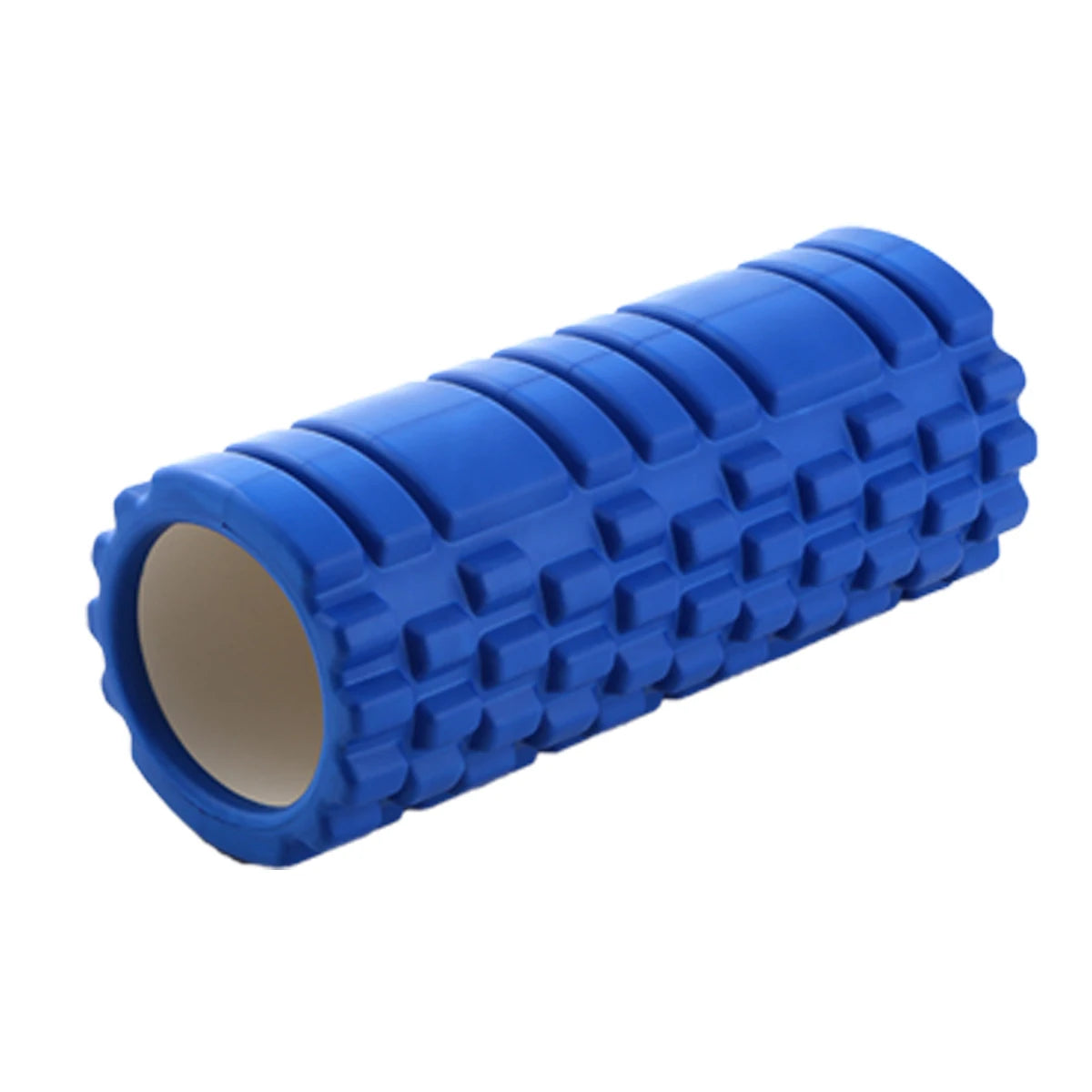 13" High-Density Foam Roller – Firm Smooth Surface for Deep Tissue Massage, Back Pain Relief & Yoga Pilates Core Workouts Oasis Select S-Blue-1pc