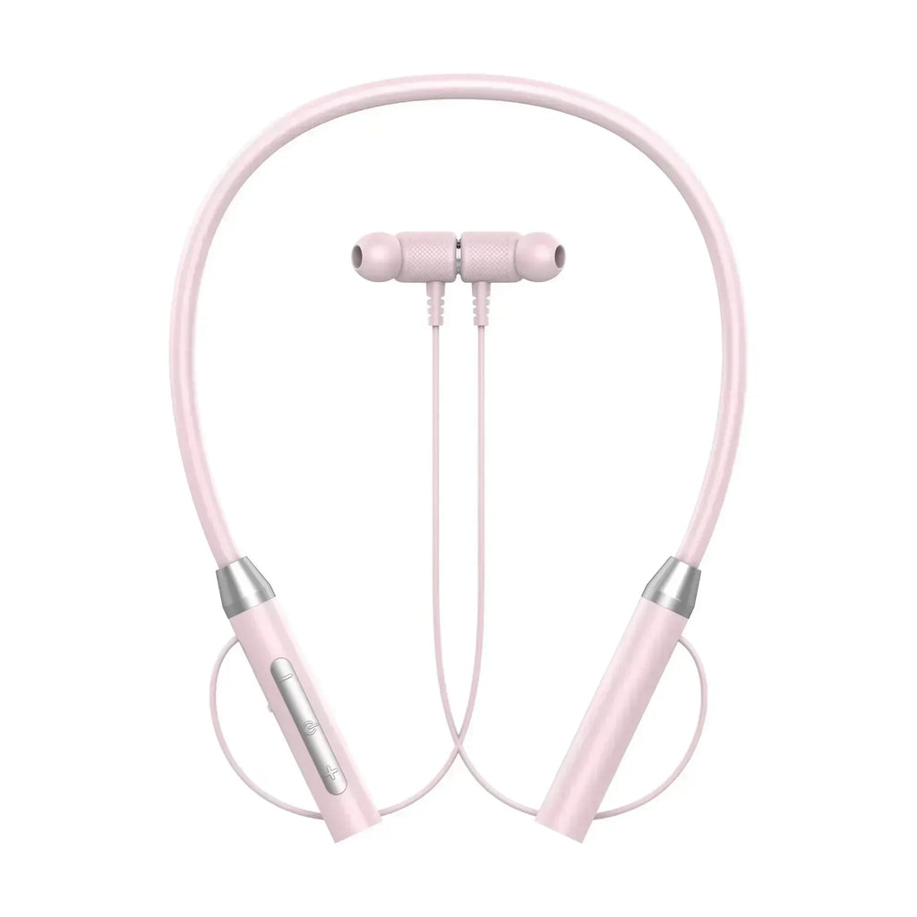 K58 Wireless Headphones Bluetooth Neckband Magnetic Earphones Sport Running Earbuds Waterproof Bluetooth 5.0 Headset With Mic Oasis Select pink