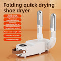 Foldable Shoe Dryer Household Constant Temperature Boot Dryer Fast Drying Shoe Heater Sterilization Deodorization Footwear Dryer Oasis Select White US