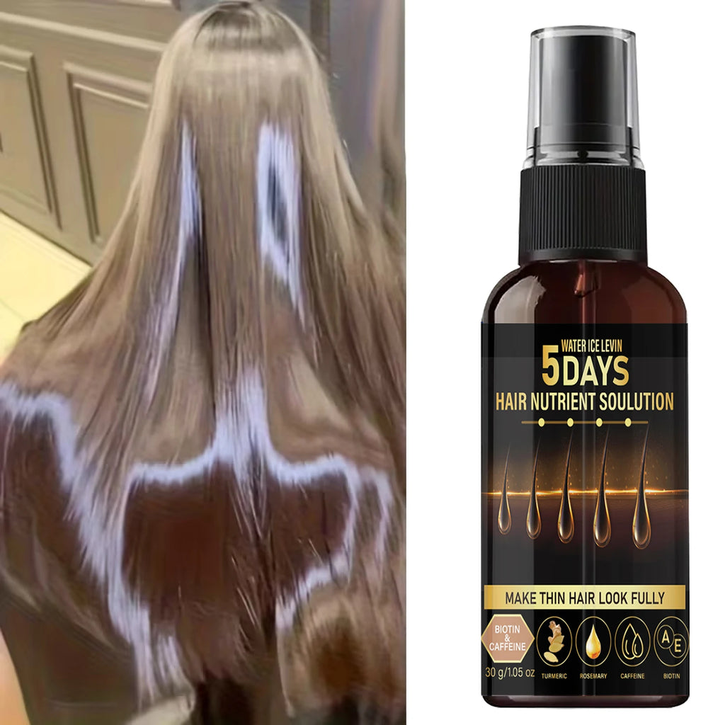 Biotin & Caffeine Hair Oil – Rosemary & Turmeric for Thicker Hair Hair Growth Oil Oasis Select