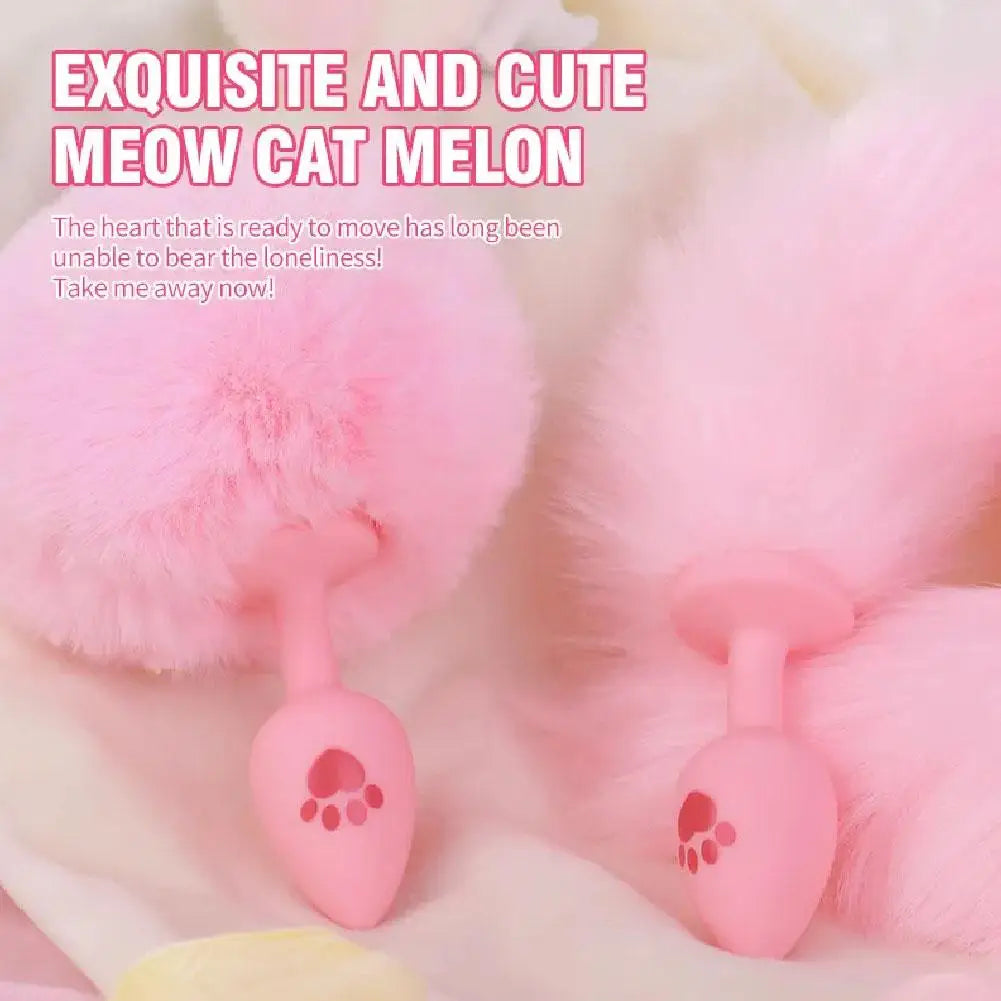 Fox Tail Silicone Anal Plug – Beginner Cosplay Butt Plug Anal Tail Plug Oasis Select