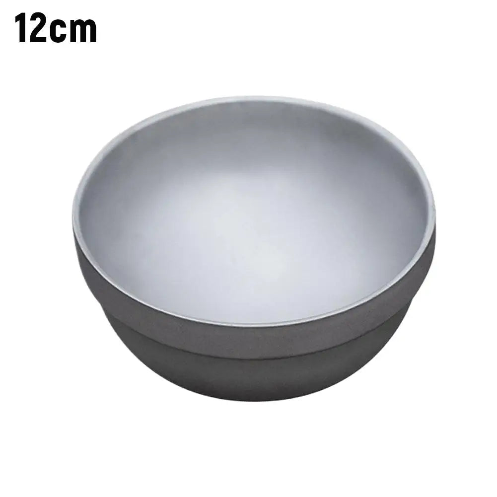 Titanium Camping Bowl Pure Titanium Heat-Resistant Lightweight Durable for Outdoor Camping Travel BBQ Picnic Backpacking Oasis Select 12cm