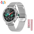 New Smart Watch Women DIY Watch Face Waterproof Heartrate Monitor Ladies Smartwatch Gifts Sports Fitness Tracker For IOS Android Oasis Select NX19 SVSVM