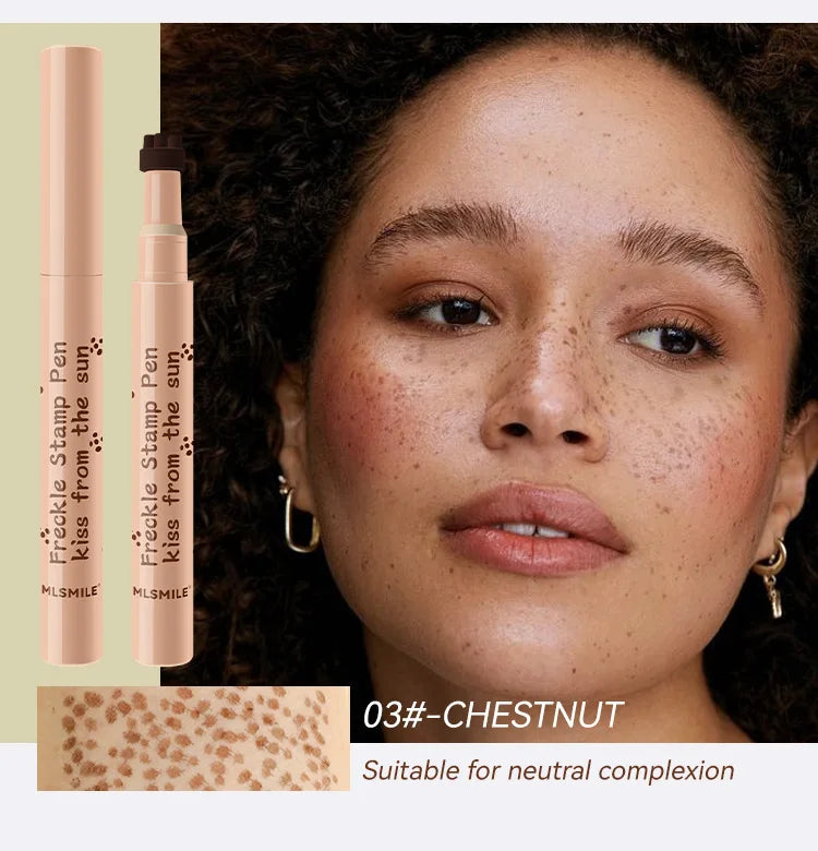 Waterproof Fake Freckle Pen – Natural Dot Makeup Light & Dark Brown