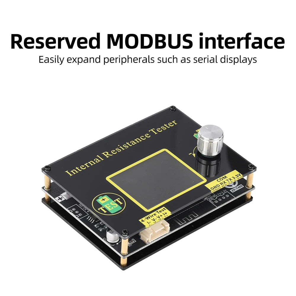 T469 Lithium Battery Voltage Internal Resistance tester High-precision DC 5V Bluetooth App AC 4-Wire Method for 18650 battery Oasis Select