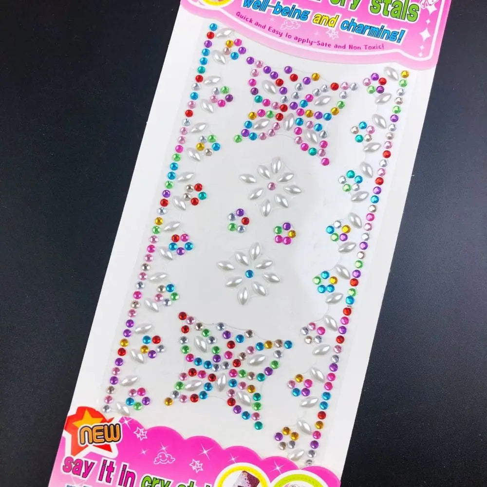 Decoration Stickers 3D Gem Scrapbooking Self Adhesive DIY Acrylic