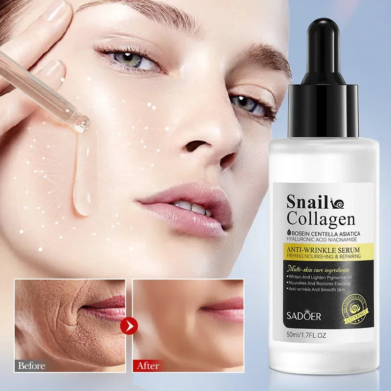 BIOAOUA Collagen Hyaluronic Acid Face Serum – Anti-Aging