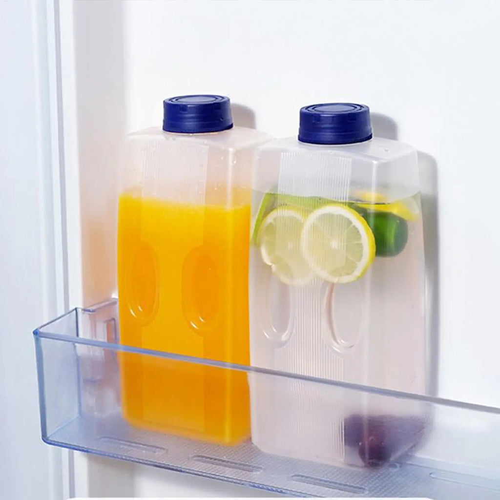 Refrigerator Juice Container Bottle Juice Bottle 2L Leak-Proof Beverage Dispenser with Scale for Iced Tea Water Coffee Milk Oasis Select